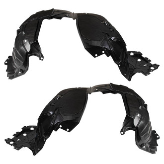 TRQ® - Front Driver and Passenger Side Fender Liner Set