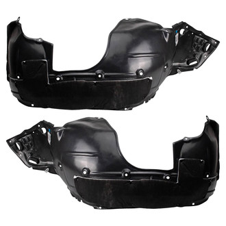 TRQ® - Front Driver and Passenger Side Fender Liner Set
