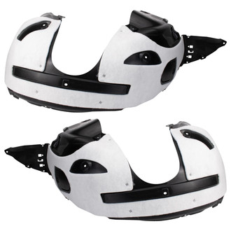 TRQ® - Front Driver and Passenger Side Fender Liner Set