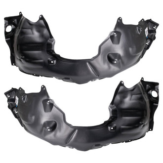 TRQ® - Front Driver and Passenger Side Fender Liner Set