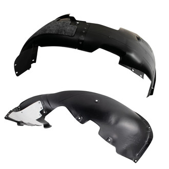 TRQ® - Front Driver and Passenger Side Fender Liner Set