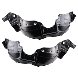 TRQ® - Front Driver and Passenger Side Fender Liner Set