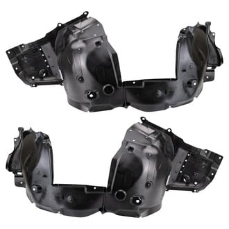 TRQ® - Front Driver and Passenger Side Fender Liner Set