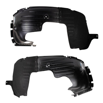 TRQ® - Front Driver and Passenger Side Fender Liner Set