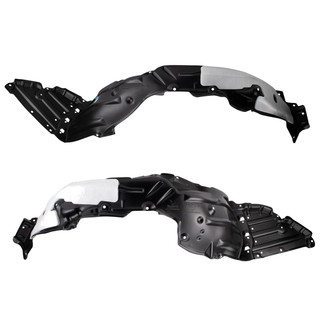 TRQ® - Front Driver and Passenger Side Fender Liner Set