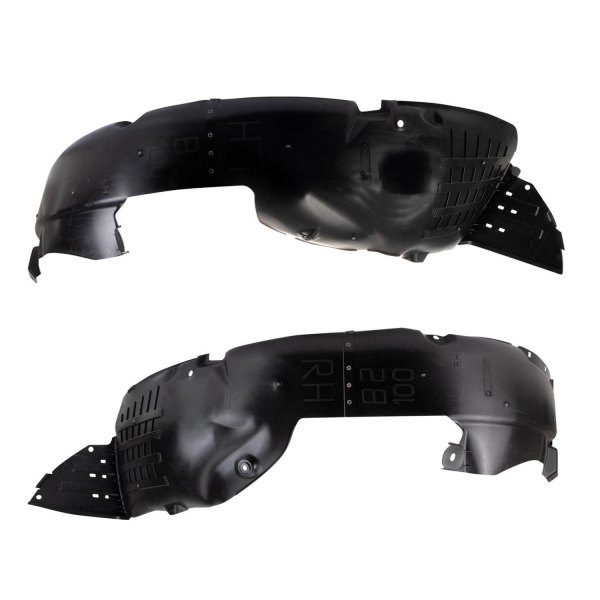 TRQ® - Front Driver and Passenger Side Fender Liner Set