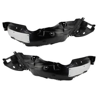 TRQ® - Front Driver and Passenger Side Fender Liner Set