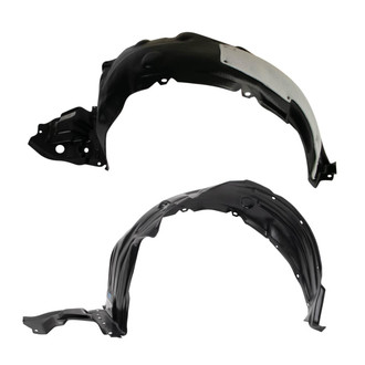 TRQ® - Front Driver and Passenger Side Fender Liner Set
