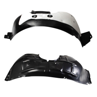 TRQ® - Front Driver and Passenger Side Fender Liner Set