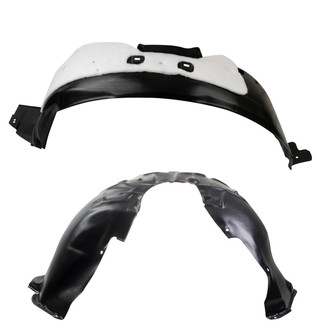 TRQ® - Front Driver and Passenger Side Fender Liner Set