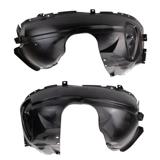 TRQ® - Front Driver and Passenger Side Fender Liner Set
