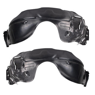 TRQ® - Front Driver and Passenger Side Fender Liner Set