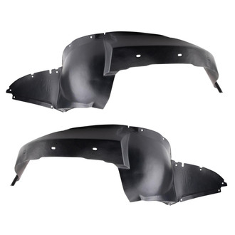 TRQ® - Front Driver and Passenger Side Fender Liner Set