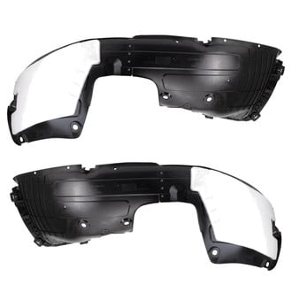TRQ® - Front Driver and Passenger Side Fender Liner Set