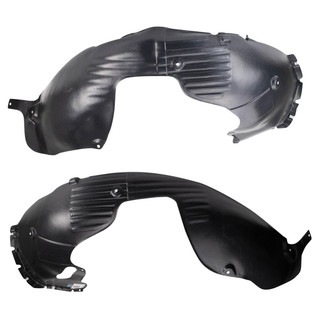 TRQ® - Front Driver and Passenger Side Fender Liner Set