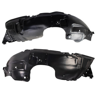 TRQ® - Front Driver and Passenger Side Fender Liner Set