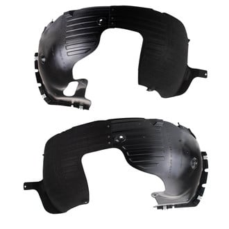 TRQ® - Front Driver and Passenger Side Fender Liner Set