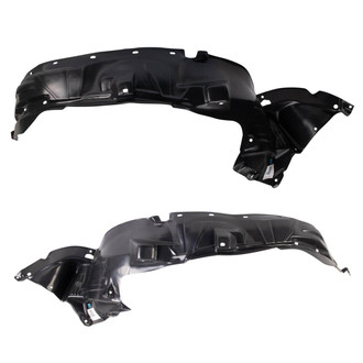 TRQ® - Front Driver and Passenger Side Fender Liner Set
