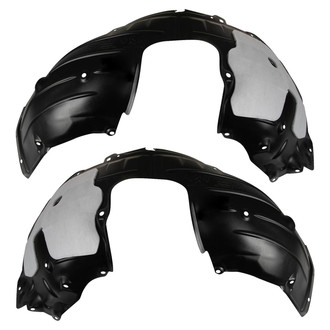 TRQ® - Front Driver and Passenger Side Fender Liner Set