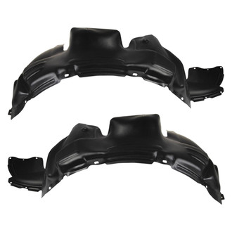TRQ® - Front Driver and Passenger Side Fender Liner Set