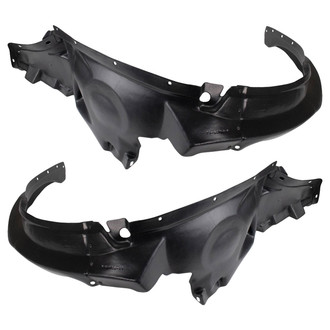 TRQ® - Front Driver and Passenger Side Fender Liner Set