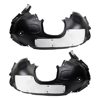 TRQ® - Front Driver and Passenger Side Fender Liner Set
