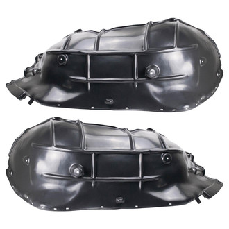 TRQ® - Front Driver and Passenger Side Fender Liner Set