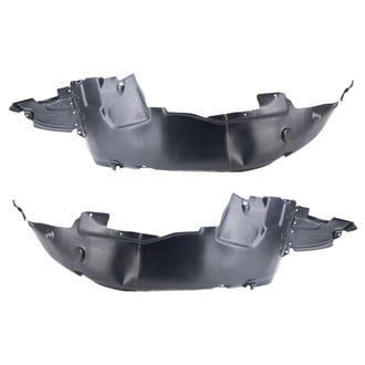 TRQ® - Front Driver and Passenger Side Fender Liner Set