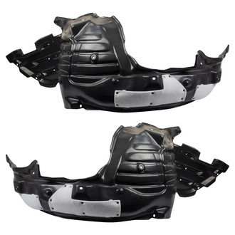 TRQ® - Front Driver and Passenger Side Fender Liner Set