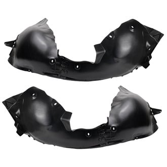 TRQ® - Front Driver and Passenger Side Fender Liner Set