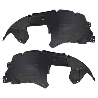TRQ® - Front Driver and Passenger Side Fender Liner Set