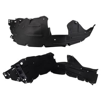 TRQ® - Front Driver and Passenger Side Fender Liner Set