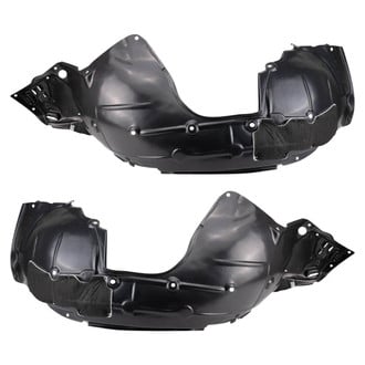 TRQ® - Front Driver and Passenger Side Fender Liner Set