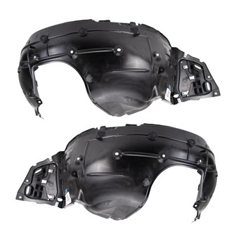 TRQ® - Front Driver and Passenger Side Fender Liner Set