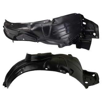TRQ® - Front Driver and Passenger Side Fender Liner Set