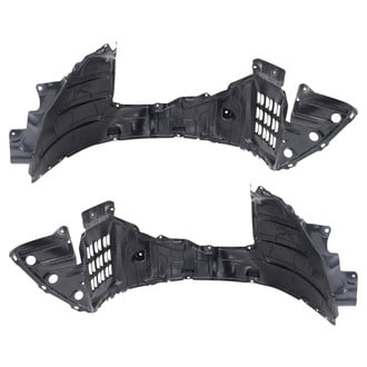 TRQ® - Front Driver and Passenger Side Fender Liner Set