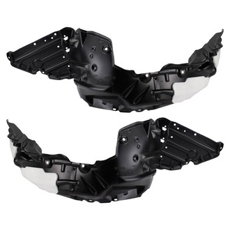 TRQ® - Front Driver and Passenger Side Fender Liner Set