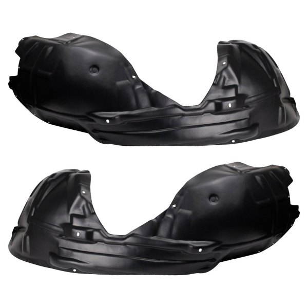 TRQ® - Front Driver and Passenger Side Fender Liner Set