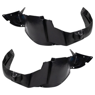 TRQ® - Front Driver and Passenger Side Fender Liner Set