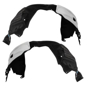 TRQ® - Front Driver and Passenger Side Fender Liner Set
