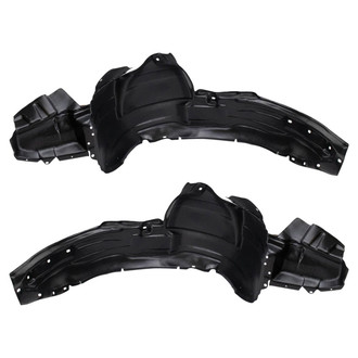 TRQ® - Front Driver and Passenger Side Fender Liner Set