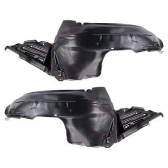 TRQ® - Front Driver and Passenger Side Fender Liner Set