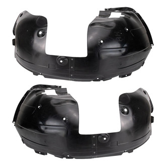 TRQ® - Front Driver and Passenger Side Fender Liner Set