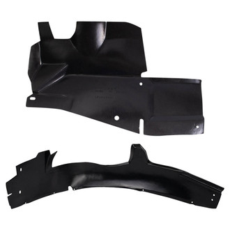 TRQ® - Front Driver and Passenger Side Fender Liner Set