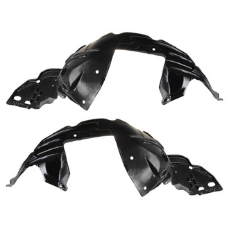 TRQ® - Front Driver and Passenger Side Fender Liner Set