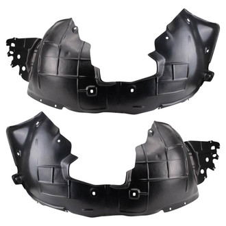 TRQ® - Front Driver and Passenger Side Fender Liner Set