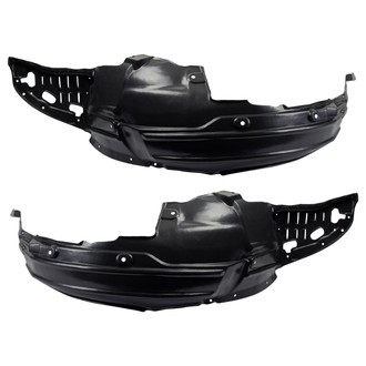 TRQ® - Front Driver and Passenger Side Fender Liner Set