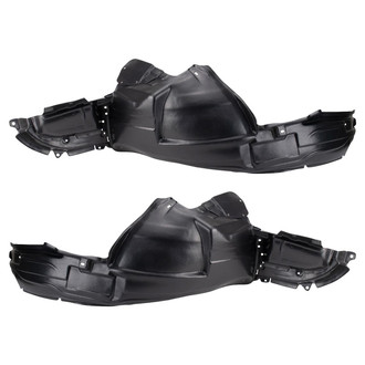 TRQ® - Front Driver and Passenger Side Fender Liner Set