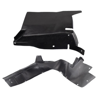 TRQ® - Front Driver and Passenger Side Fender Liner Set