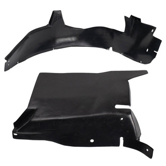 TRQ® - Front Driver and Passenger Side Fender Liner Set